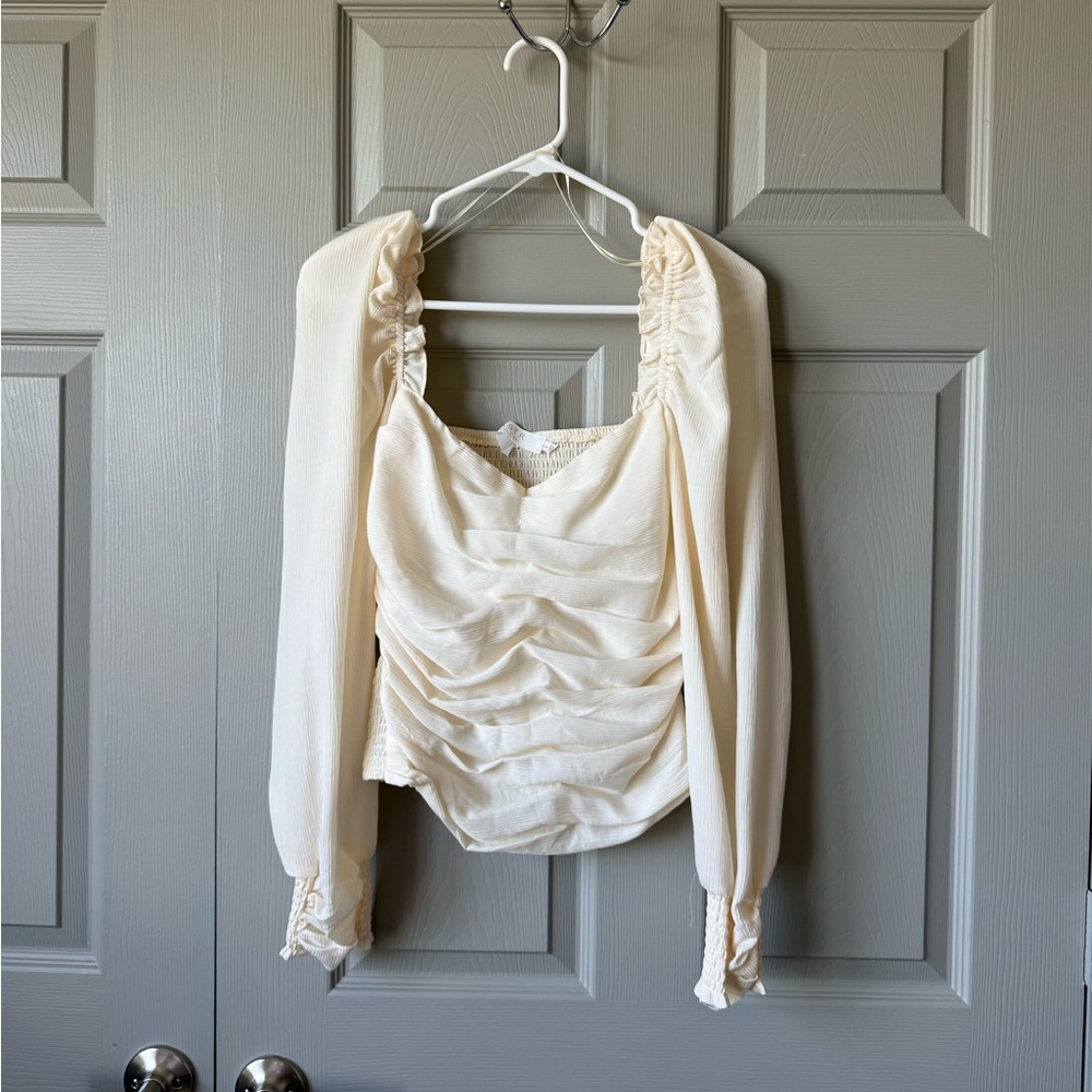 Astr the Label Long Sleeve Blouse // Size Large // Never worn